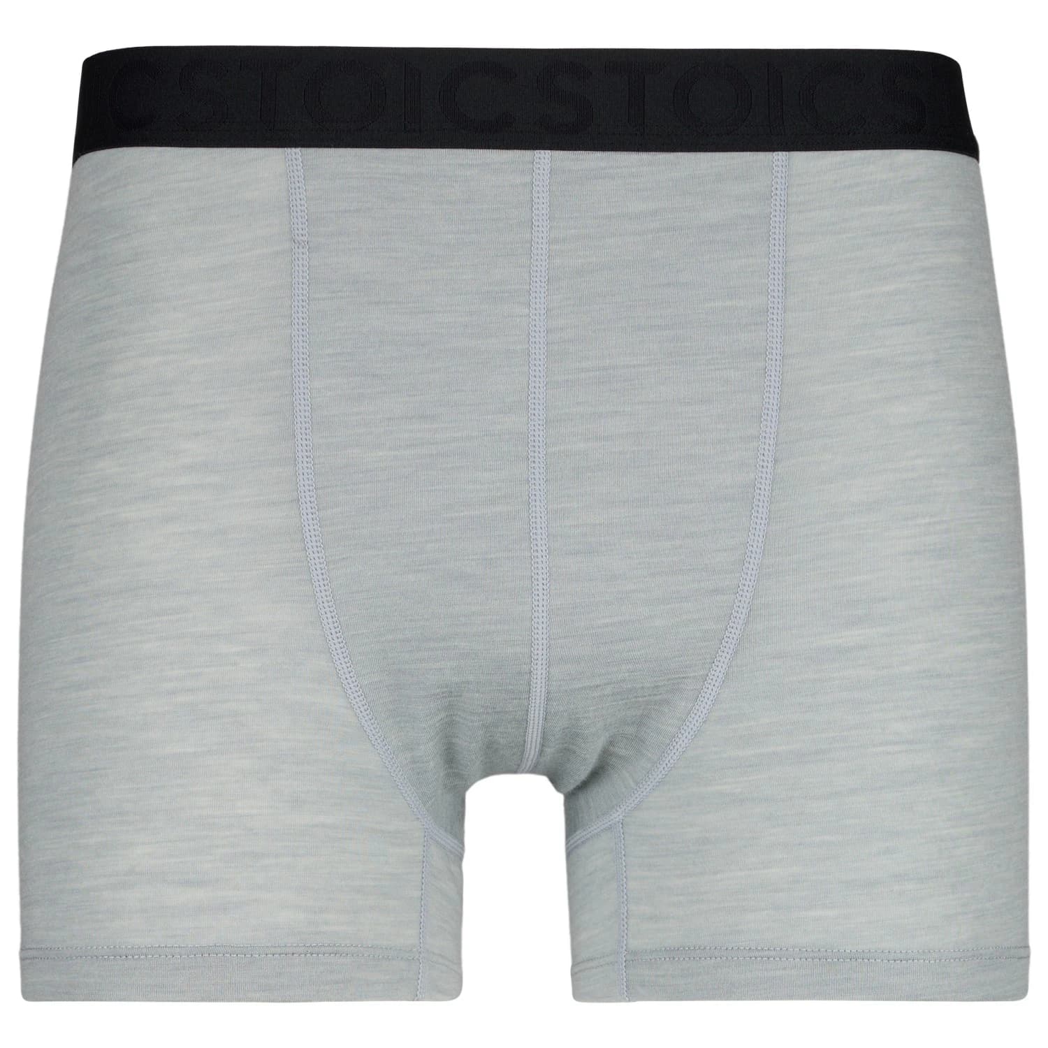 Мъжко мериносово термобельо Stoic Merino150 SadjemSt. Boxer Merino base layer - Medium Grey Melange