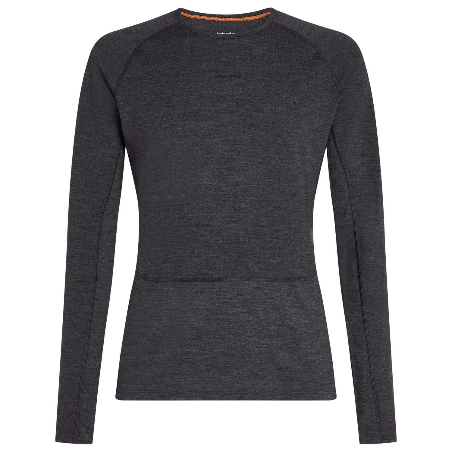 Мериносово термобельо Icebreaker Merino 260 Zoneknit L/S Crewe Merino base layer - Jet Heather 011