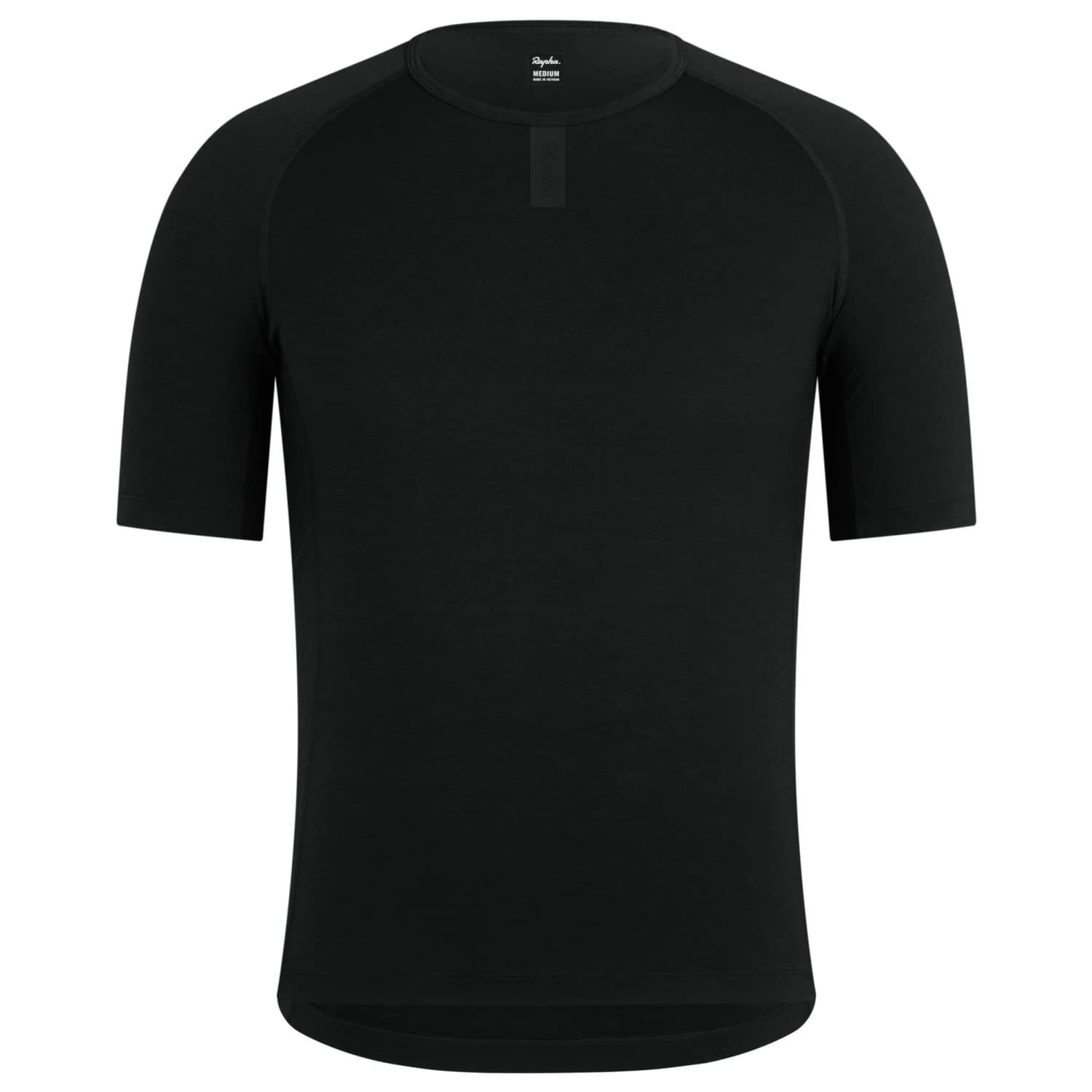 Мъжко горнище Rapha Merino Base Layer Short Sleeve Merino base layer - Black / Black