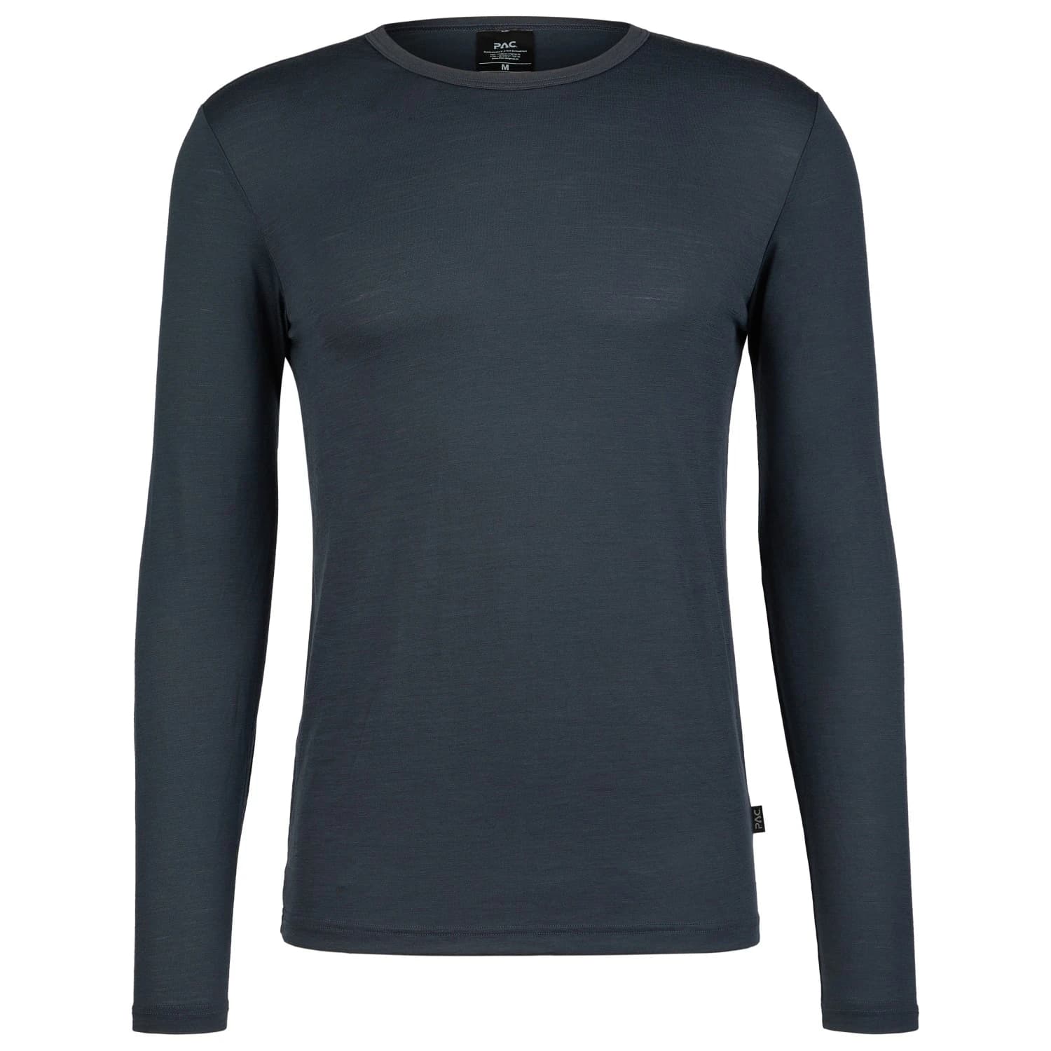 Мъжко мериносово термобельо P.A.C. Merino T-Shirt L/S Merino base layer - Grey Melange