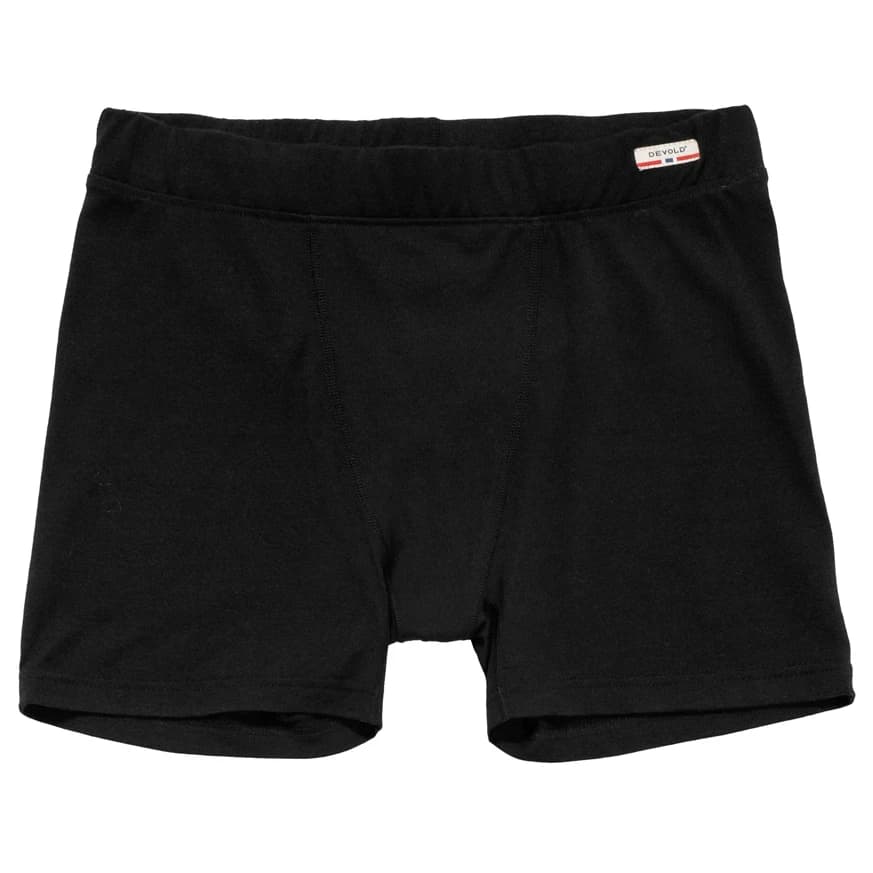 Мъжко мериносово термобельо Devold Breeze Plus Merino 200 Boxer Merino base layer - Black