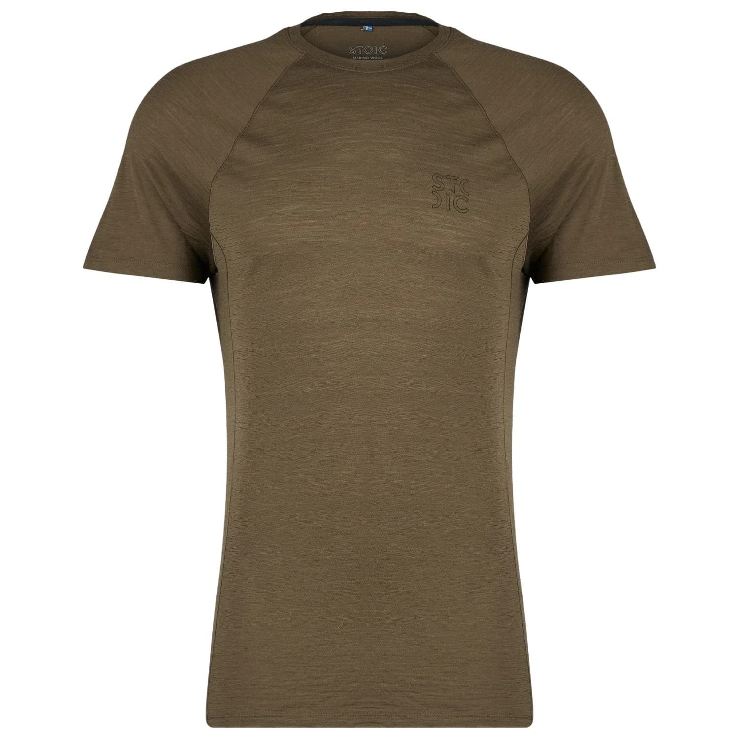 Мъжка мериносова блуза Stoic Merino135 HovaSt. S/S Merino shirt - Loden Green