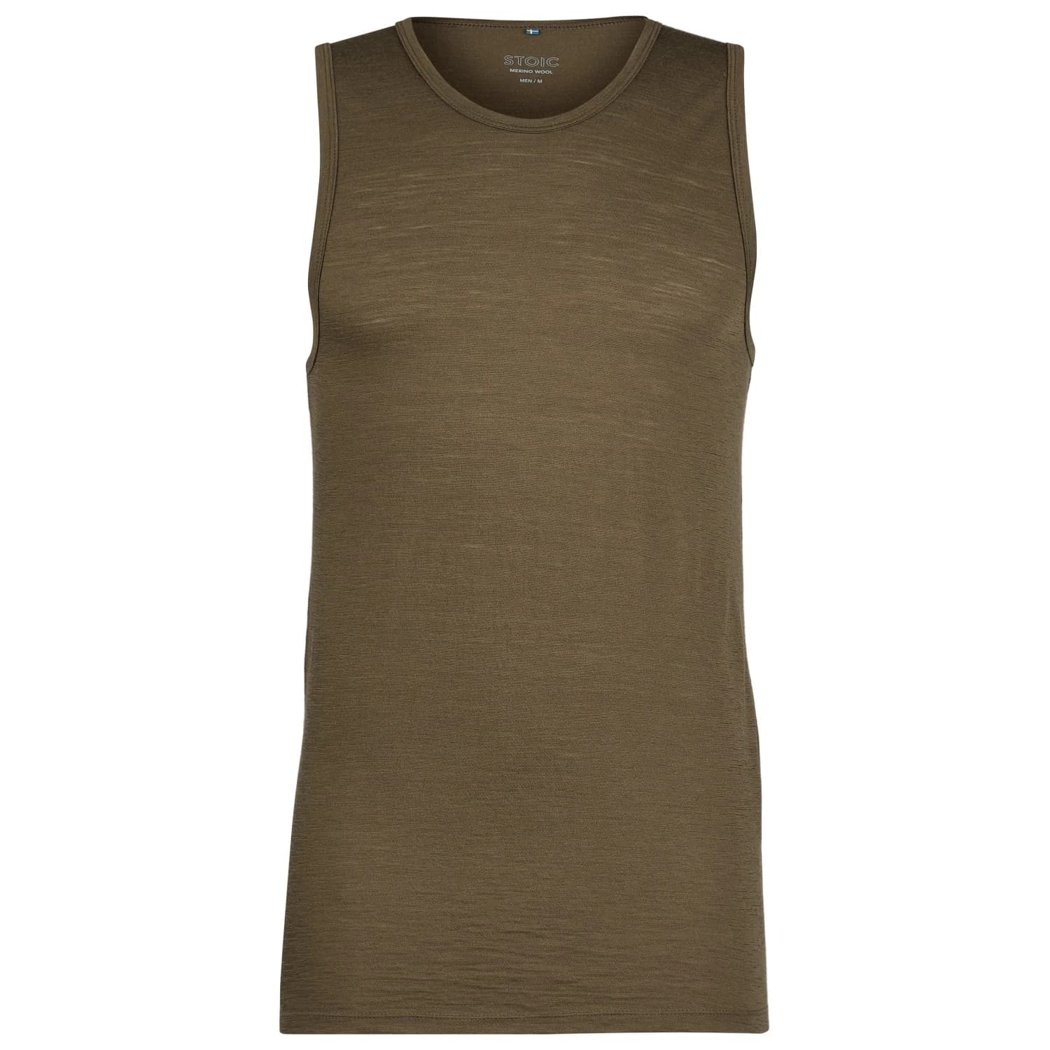 Мъжко мериносово термобельо Stoic Merino135 HovaSt. Tank Merino base layer - Loden Green
