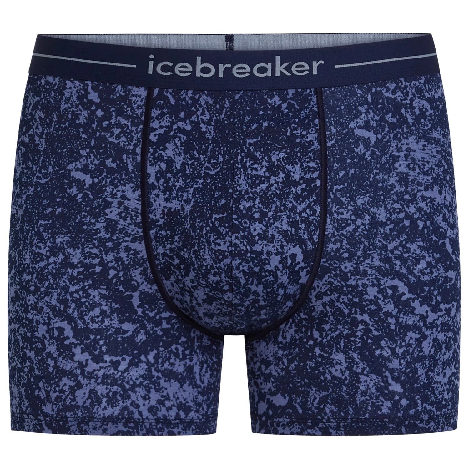 Мериносово термобельо Icebreaker Merino 150 Anatomica Boxers Moss Bloom Merino base layer - Midnight Navy / Aop