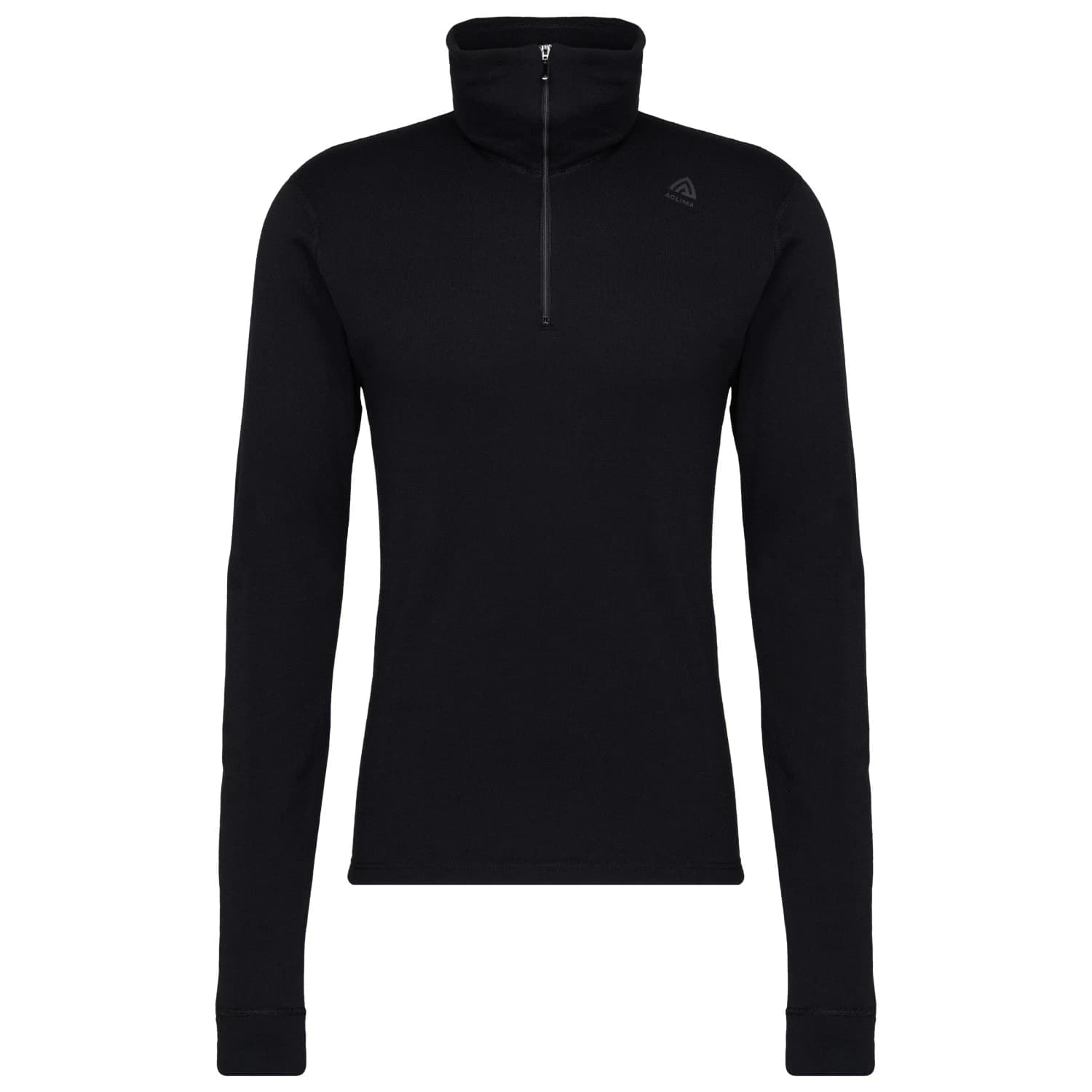 Мъжко мериносово термобельо Aclima Hotwool FR Polo Merino base layer - Jet Black