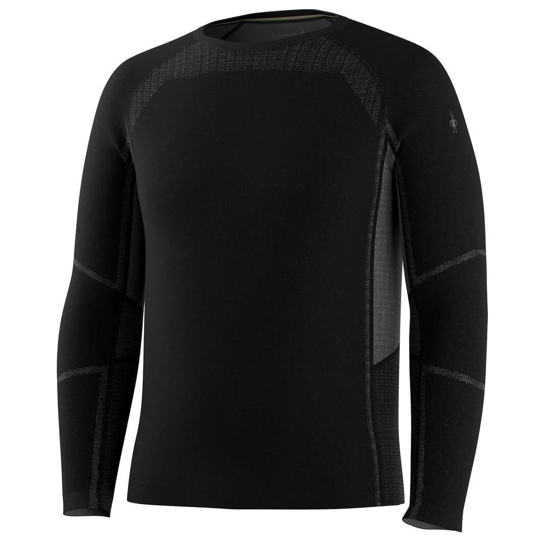 Мериносово термобельо Smartwool Intraknit All-Season Merino Base Layer Crew Merino base layer - Black