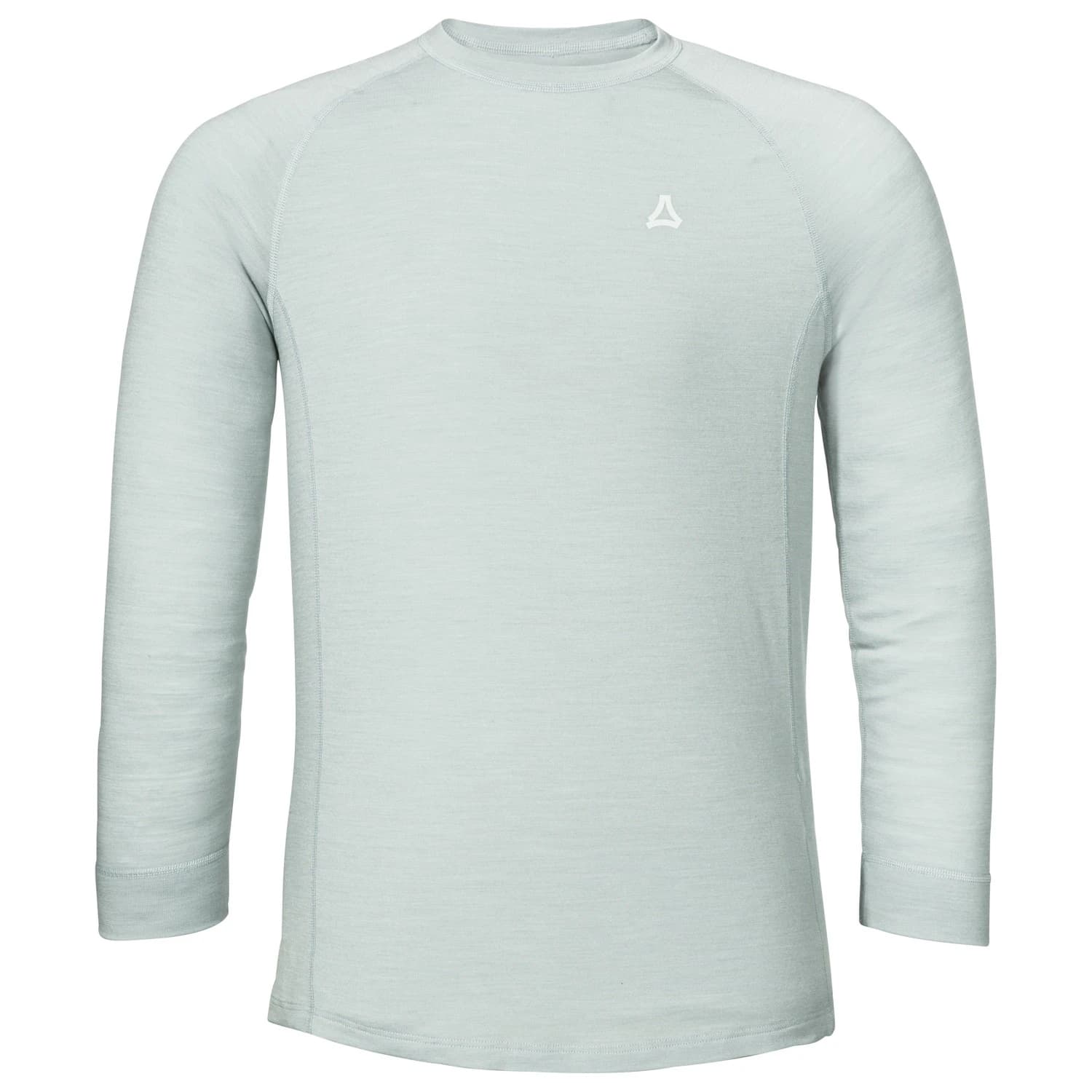 Мъжко мериносово термобельо Schöffel Longsleeve Luterra Merino base layer - Gray Violet