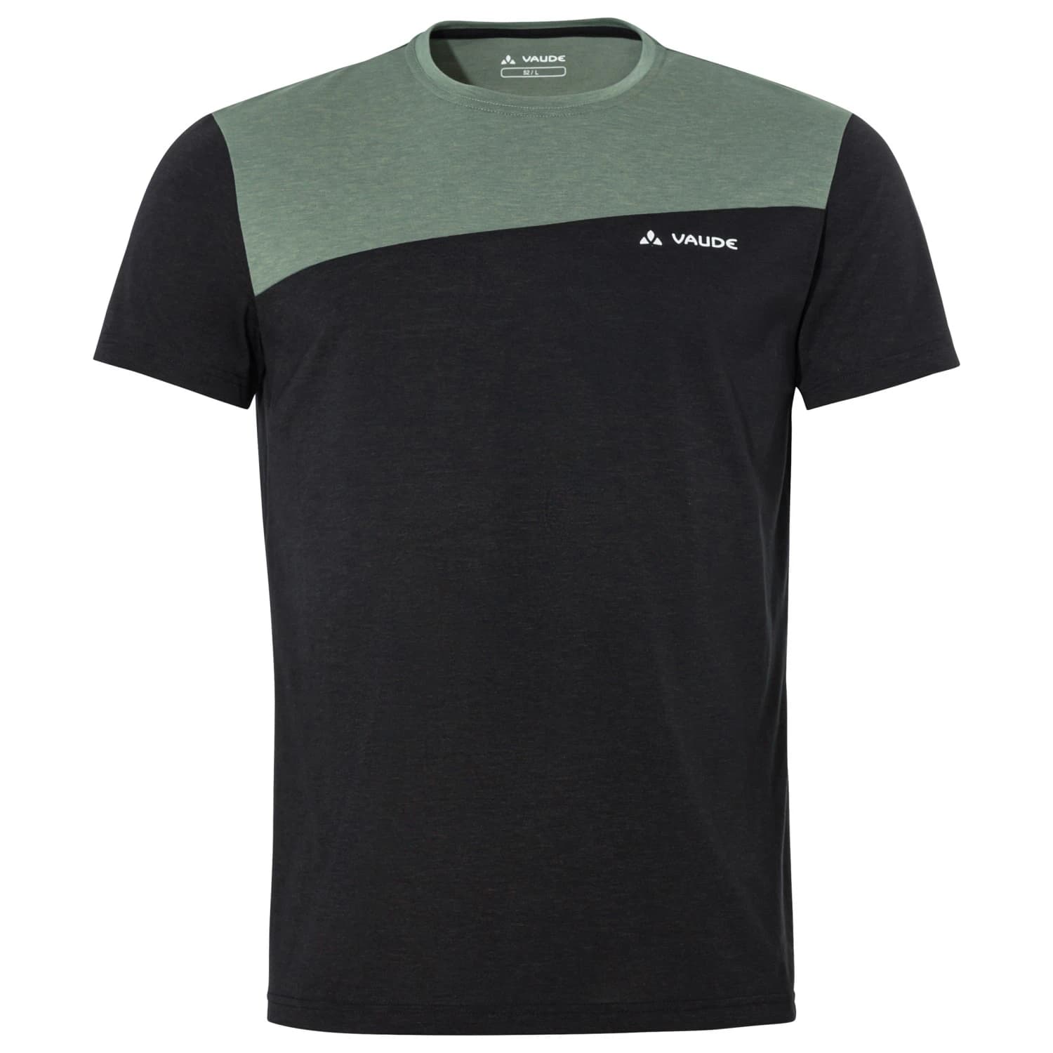 Мъжка мериносова блуза Vaude Sveit Shirt Sport shirt - Black / Agave