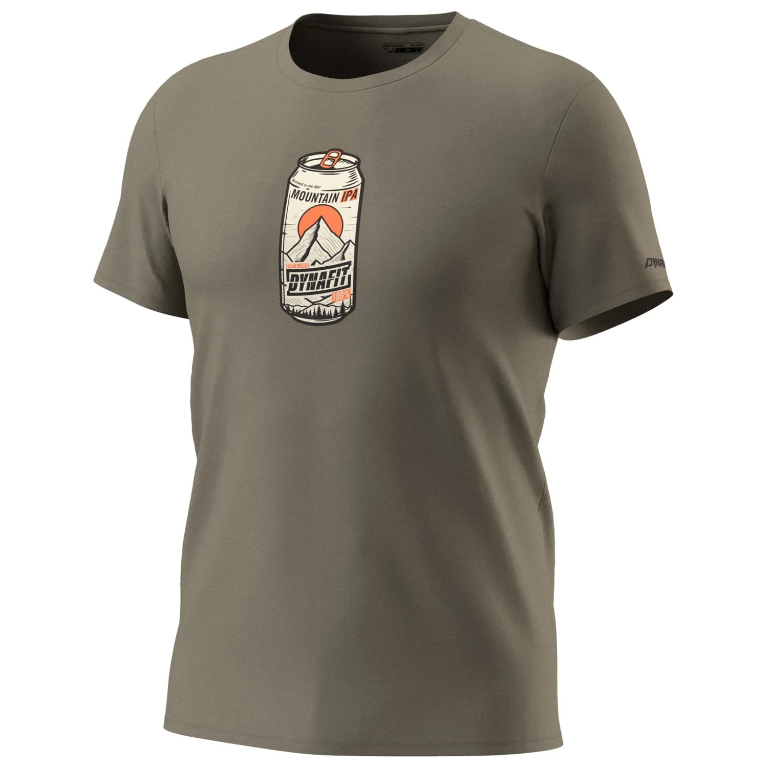 Мъжка тениска Dynafit Graphic Cotton S/S Tee T-shirt - Fallen Rock / Beer Can