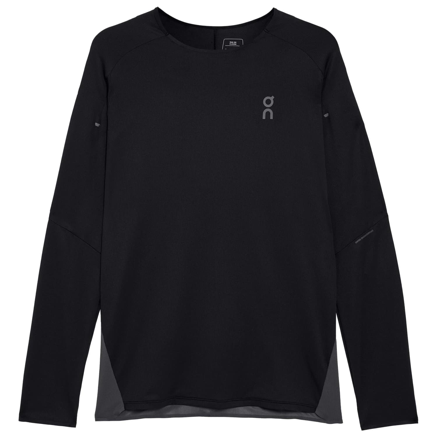 Мъжка тениска On Performance Long-T Running shirt - Black / Eclipse