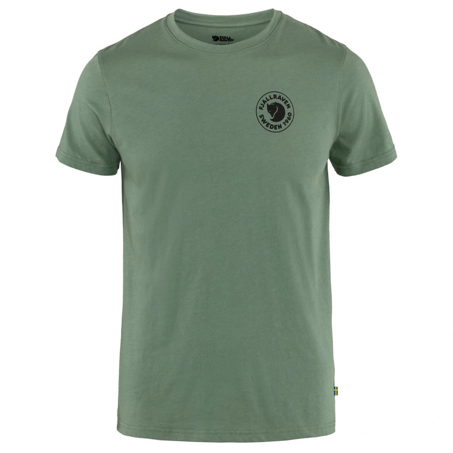 Мъжки вълнен пуловер Fjällräven 1960 Logo T-shirt - Patina Green
