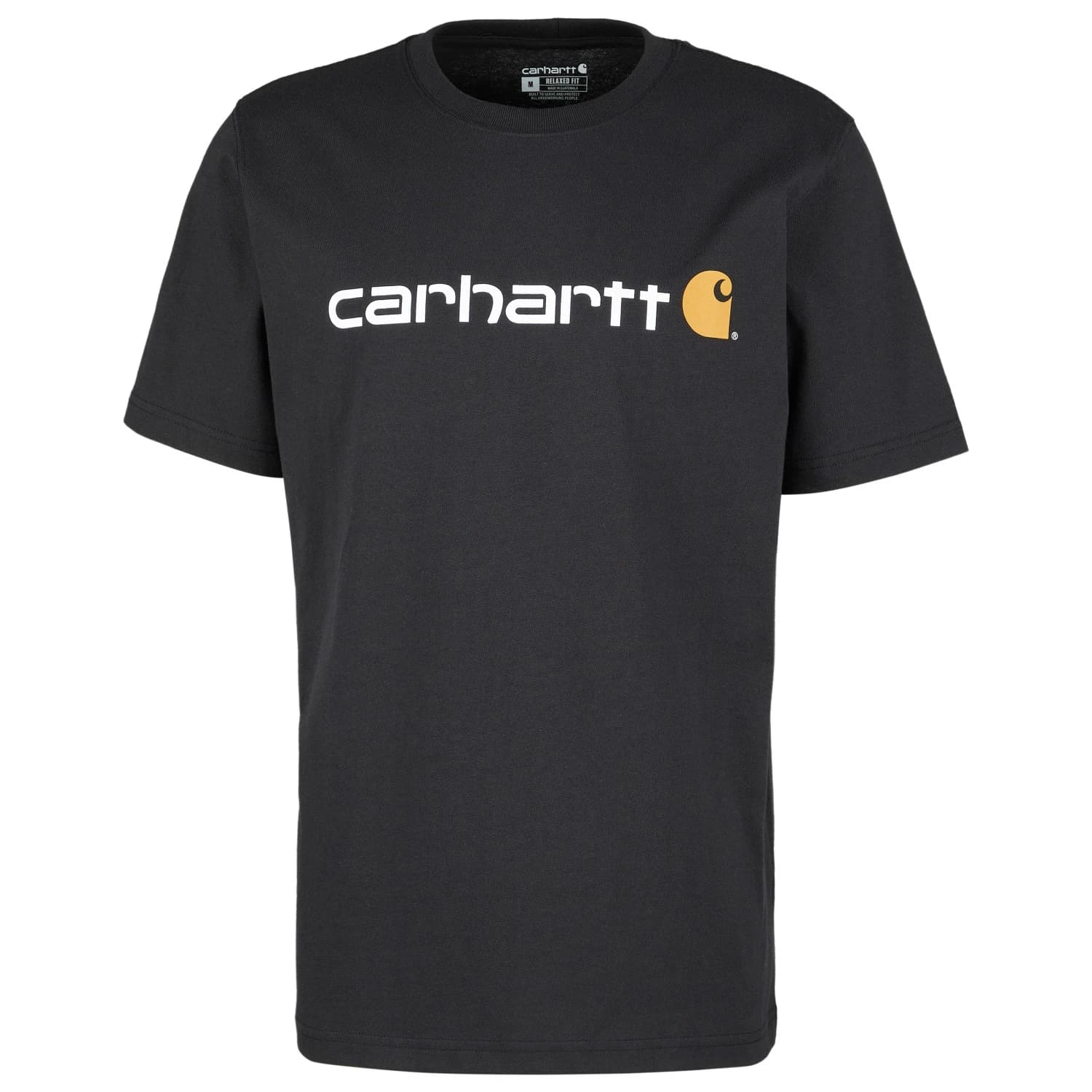 Мъжка тениска Carhartt Core Logo S/S T-shirt - Black