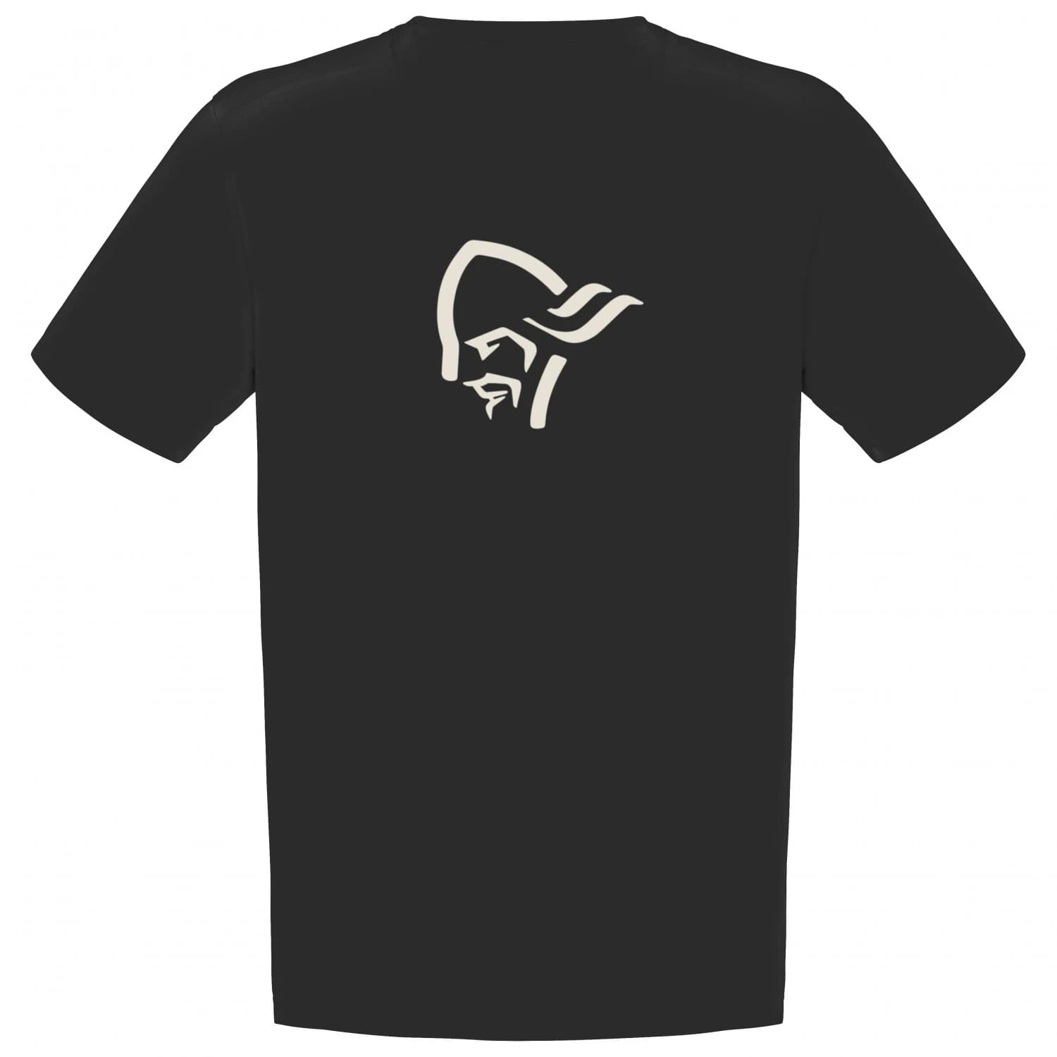 Мъжка тениска Norrøna /29 Cotton Viking T-Shirt - Caviar / Snowdrop