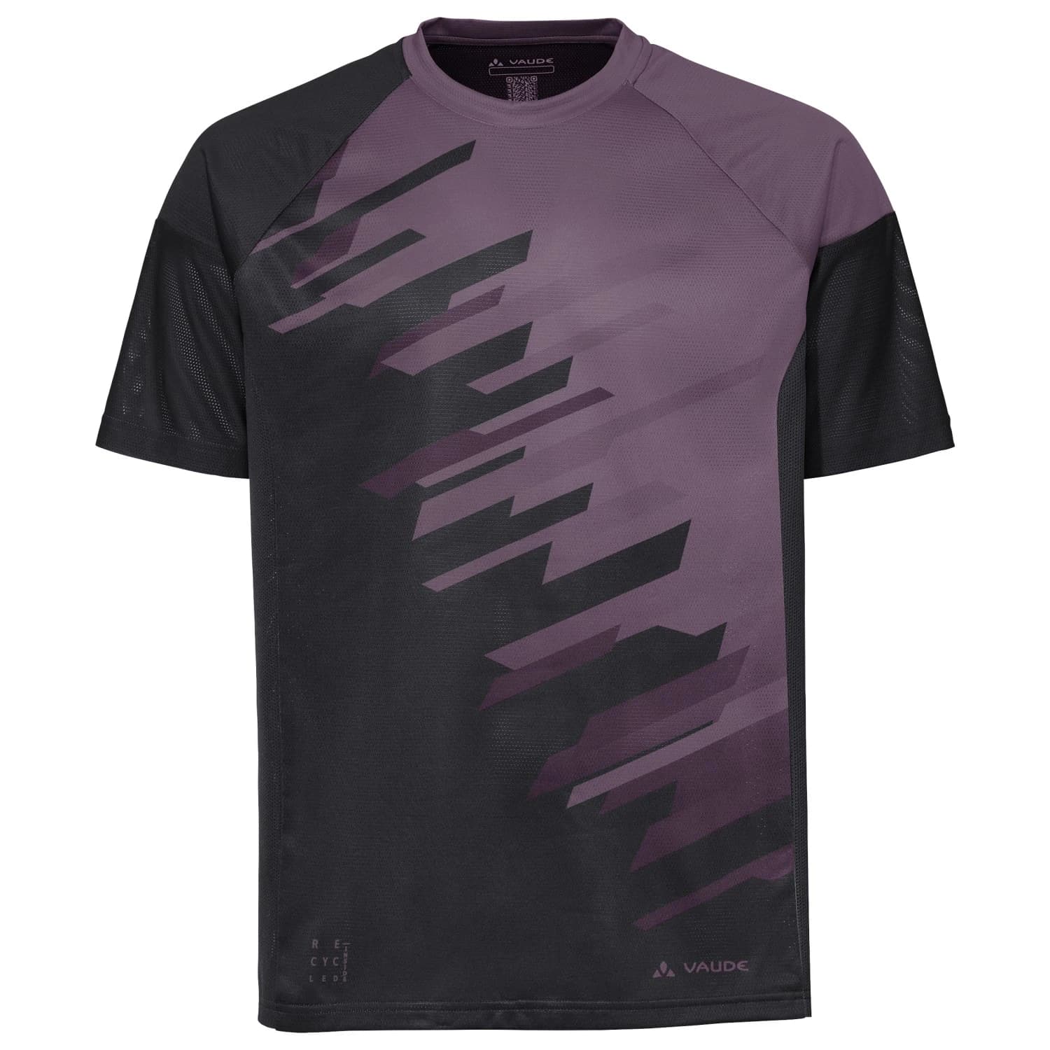 Фланелка с къс ръкав за колоездене Vaude Moab T-Shirt VI Sport shirt - Purple Ash
