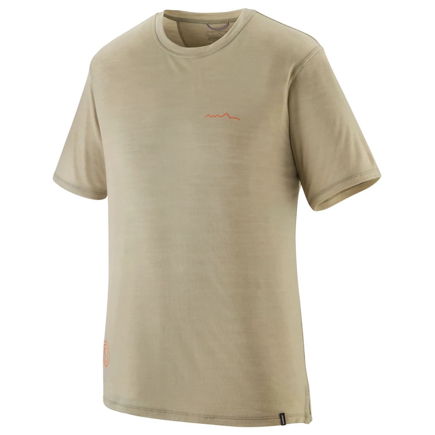 Мъжка мериносова блуза Patagonia Cap Cool Merino Graphic Shirt Merino shirt - Multi-Pitch: Weathered Stone