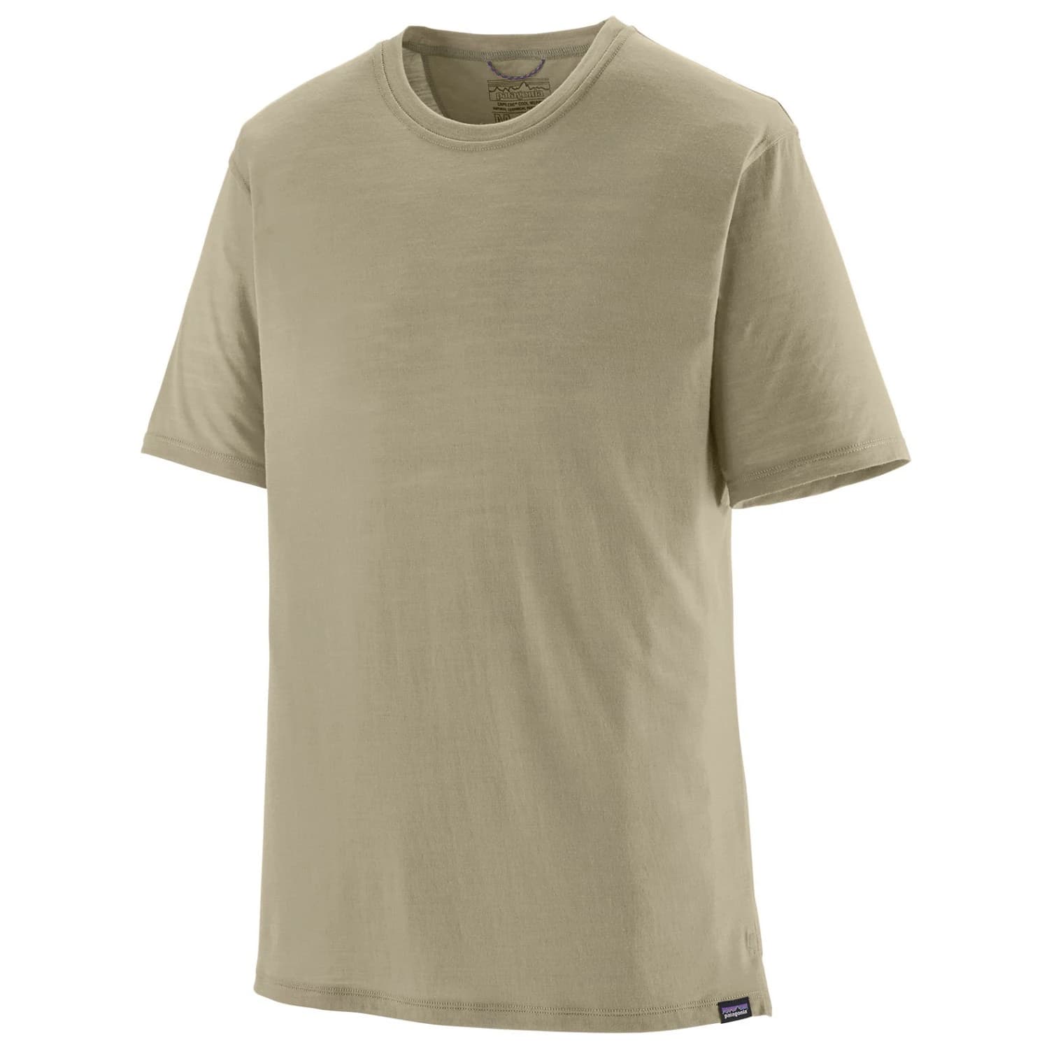 Мъжка мериносова блуза Patagonia Cap Cool Merino Shirt - Weathered Stone