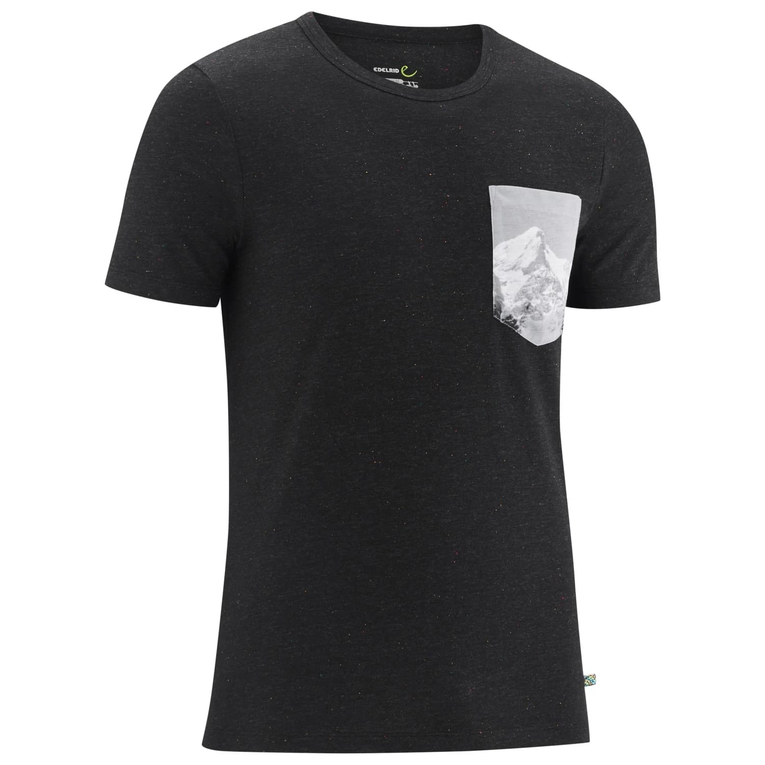 Мъжка тениска Edelrid Onset T-Shirt - Obsidian