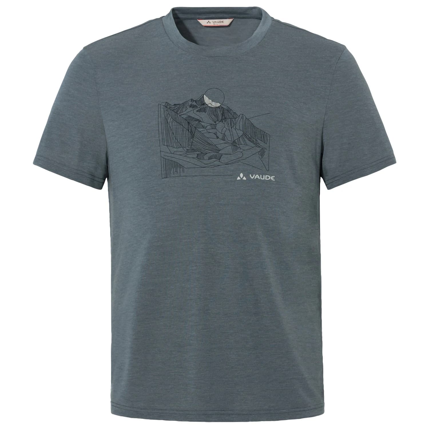 Мъжка спортна тениска Vaude Tekoa T-Shirt III Sport shirt - Heron