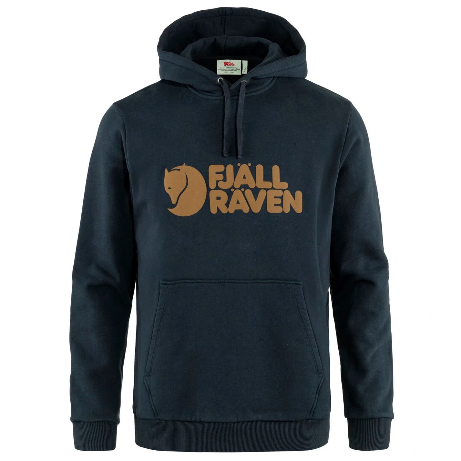 Мъжки суичър Fjällräven Fjällräven Logo Hoodie - Dark Navy