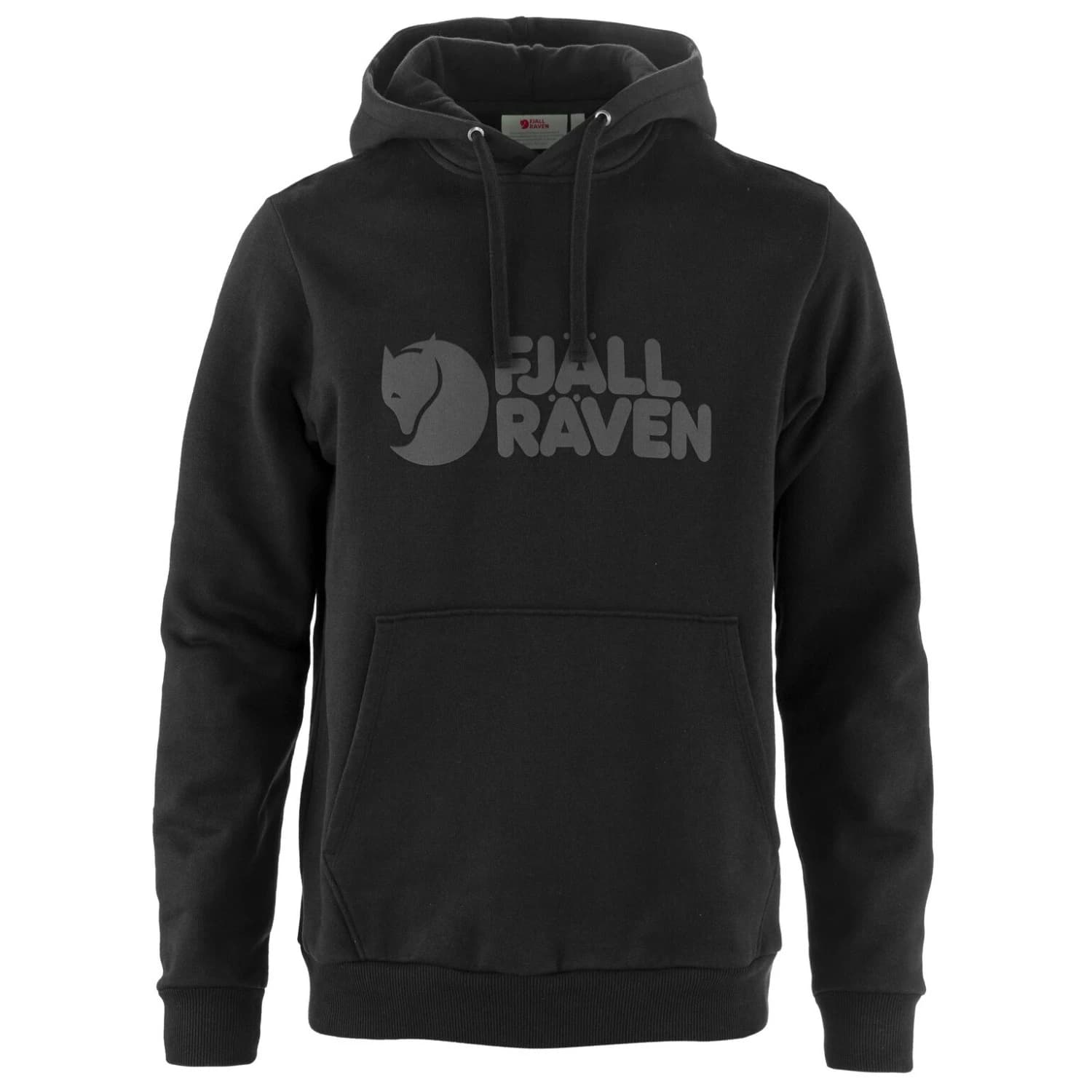 Мъжки суичър Fjällräven Fjällräven Logo Hoodie - Black