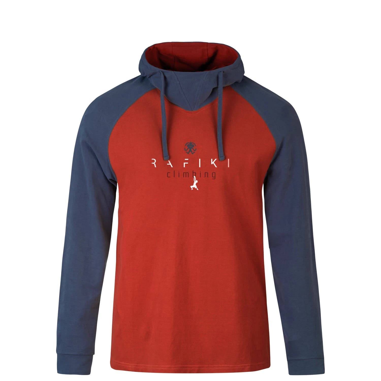 Мъжки суичър Rafiki Traverse Hoodie - Chili Oil / Ink