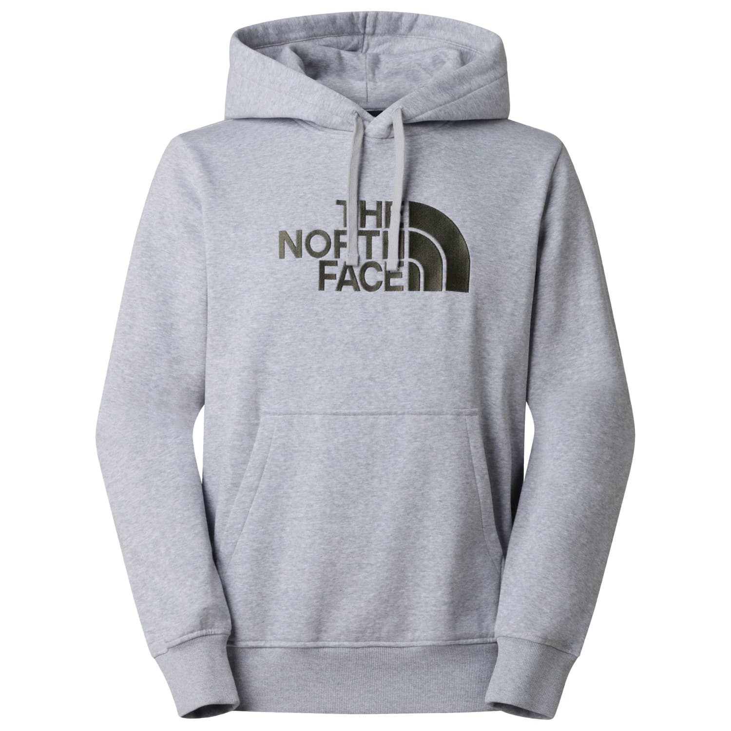 Мъжки суичър The North Face Drew Peak Pullover Hoodie - Light Grey Heather / New Taupe Green