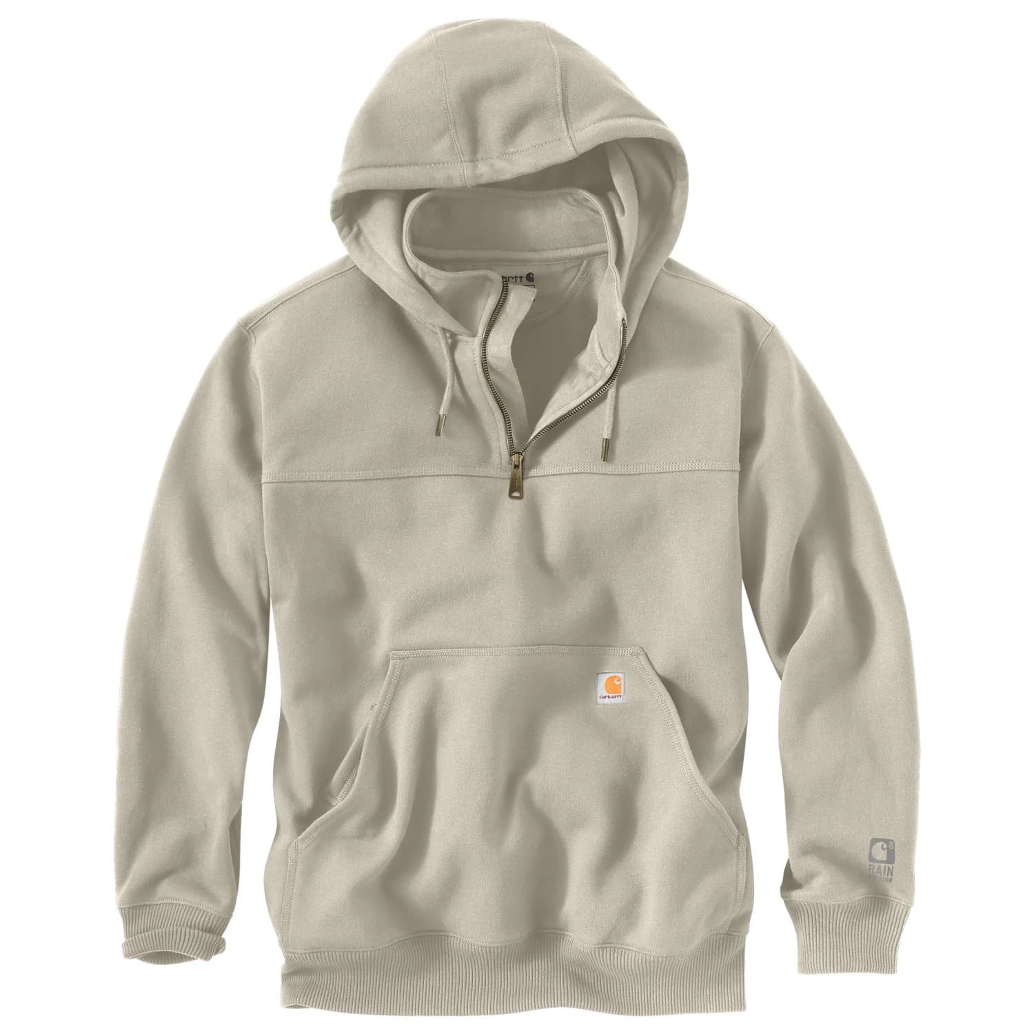 Суичър Carhartt Heavyweight Quarter-Zip Sweatshirt Hoodie - Cobblestone