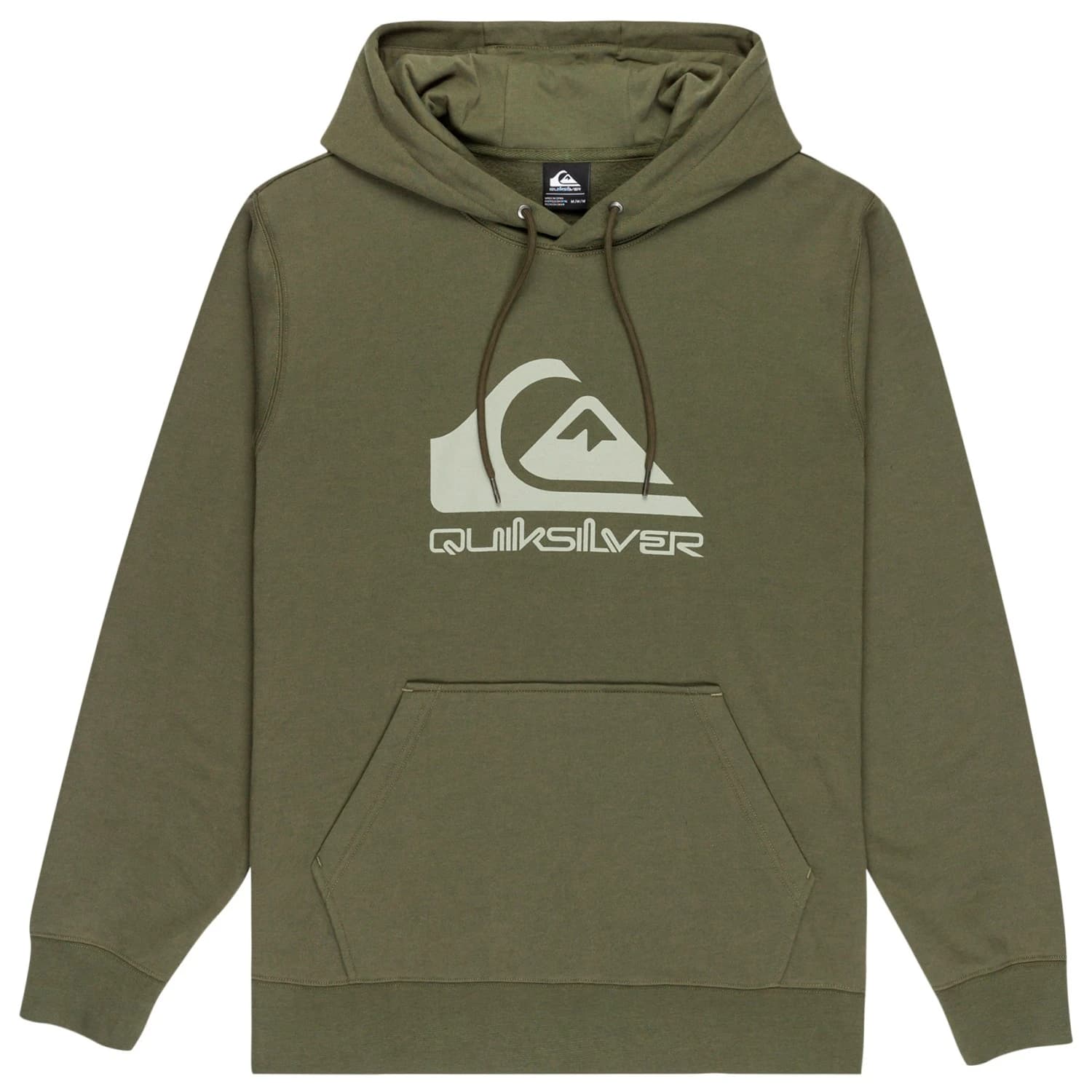 Мъжки суичър Quiksilver Comp Logo Hoodie - Grape Leaf