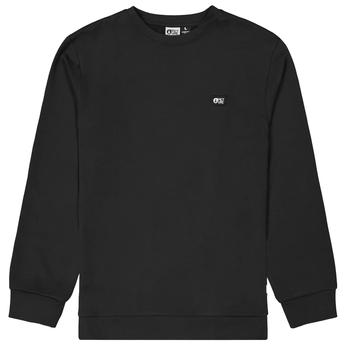 Мъжки пуловер Picture Essential Crew Jumper - Black