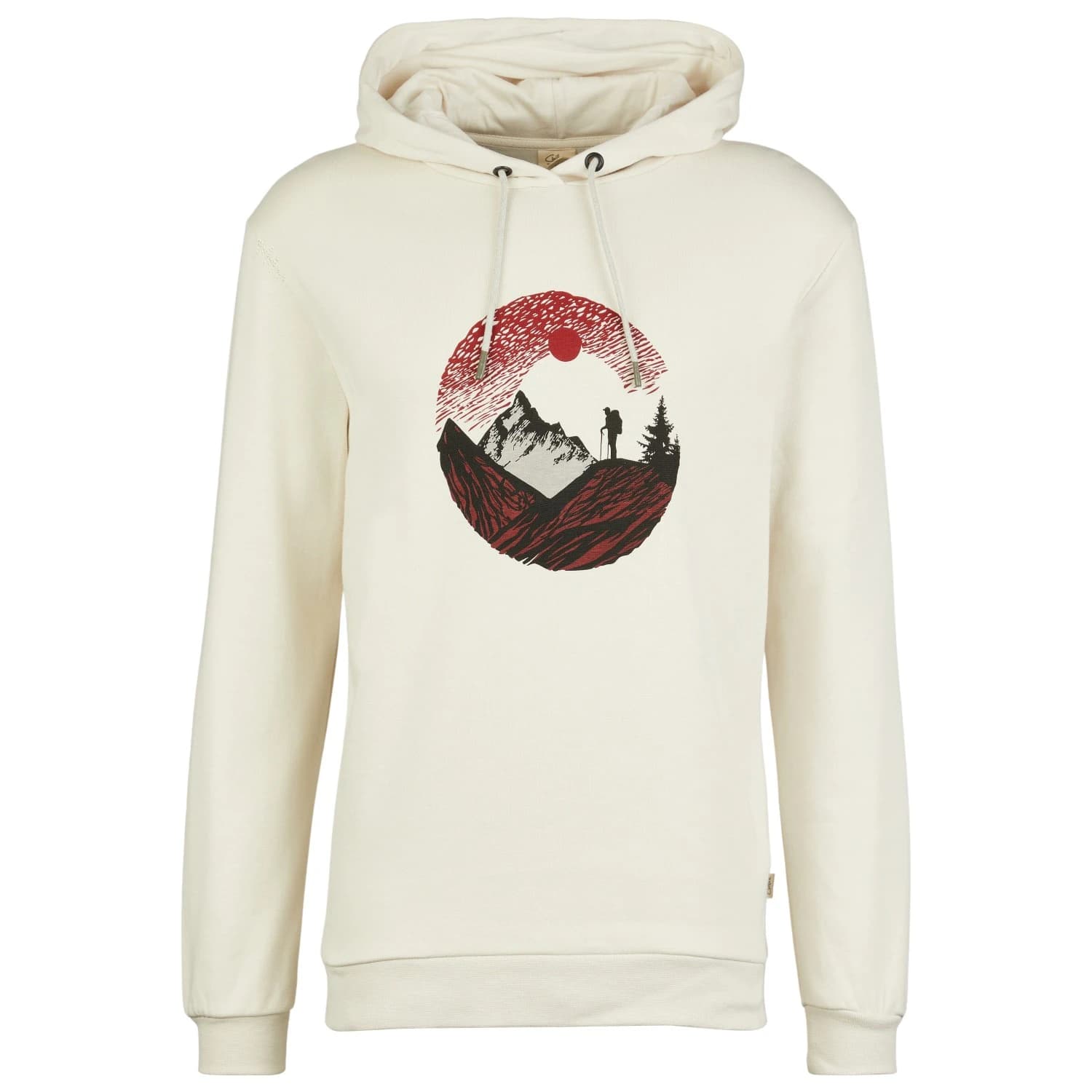 Мъжки суичър Chillaz Sapporo Time Outdoors Hoodie - Sand