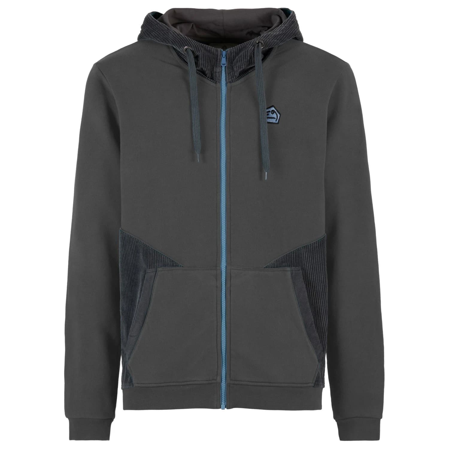 Вълнено яке E9 Blua Hoodie - Ash