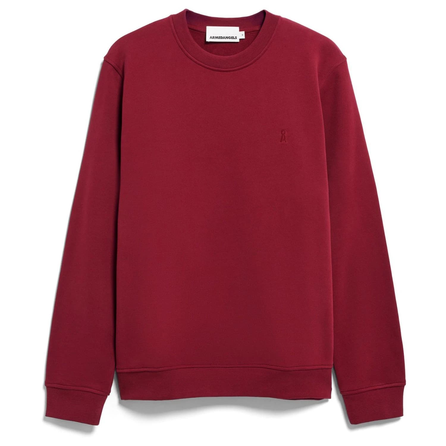 Мъжки пуловер ARMEDANGELS Baaro Fleece Jumper - Velvet Red