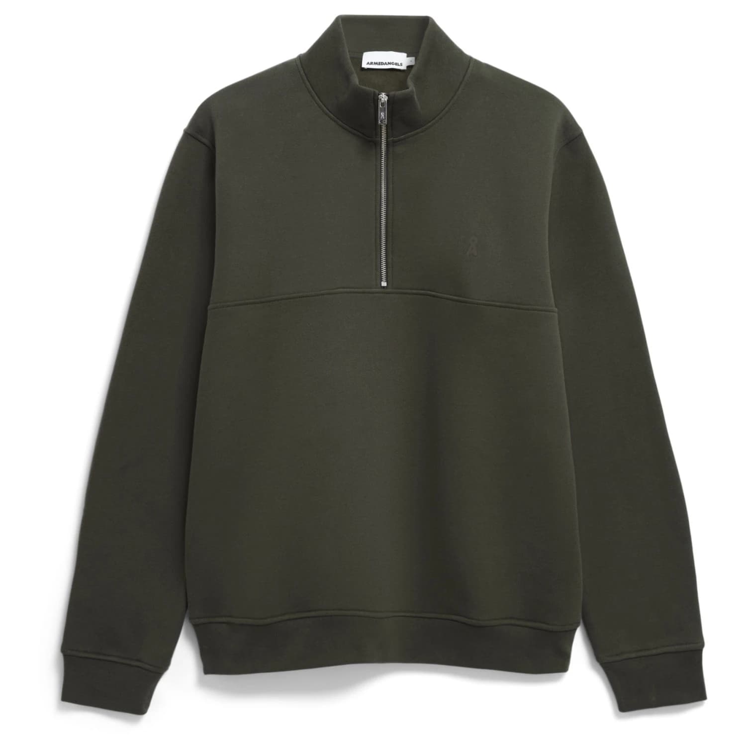 Поларен пуловер ARMEDANGELS Waarlo Fleece Jumper - Forest Pine