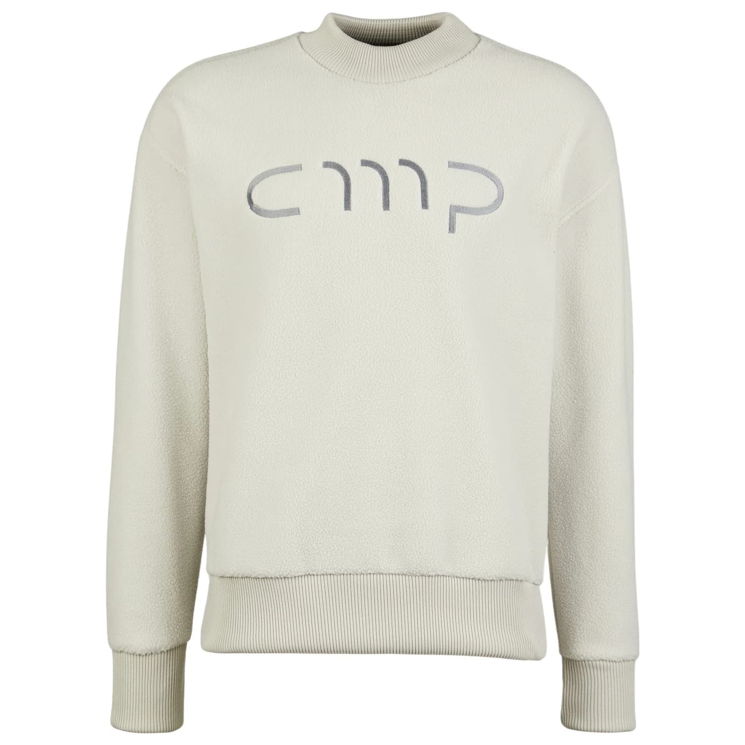 Мъжки поларен пуловер CMP Sweater with Logo Jumper - Bone