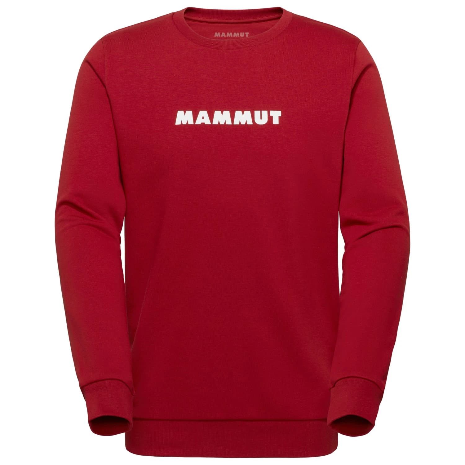 Мъжки пуловер Mammut Core ML Crew Neck Logo Jumper - Dark Mammut Red