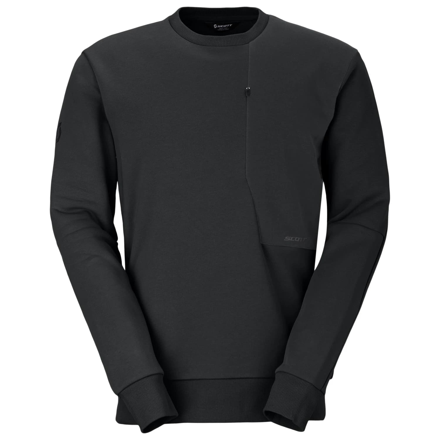 Мъжки пуловер Scott Crewneck Jumper - Black