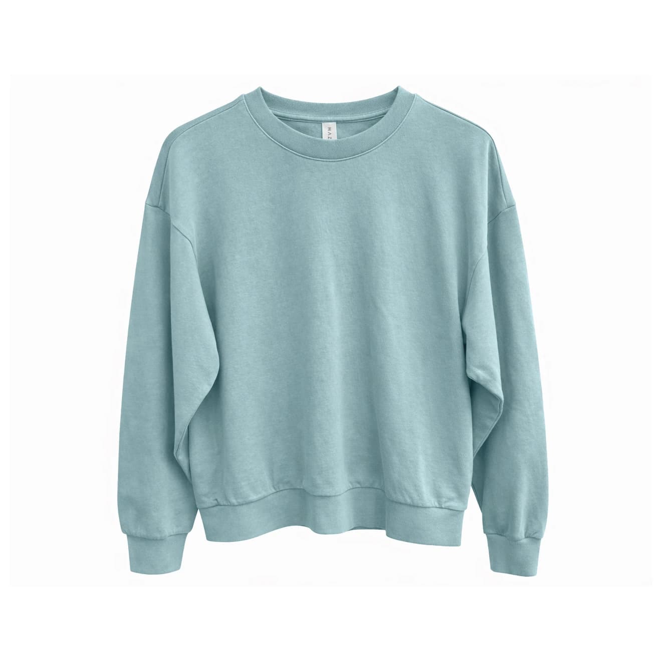 Пуловер Mazine Genderless Natural Dye Sweatshirt Jumper - Natural Dye Turquoise