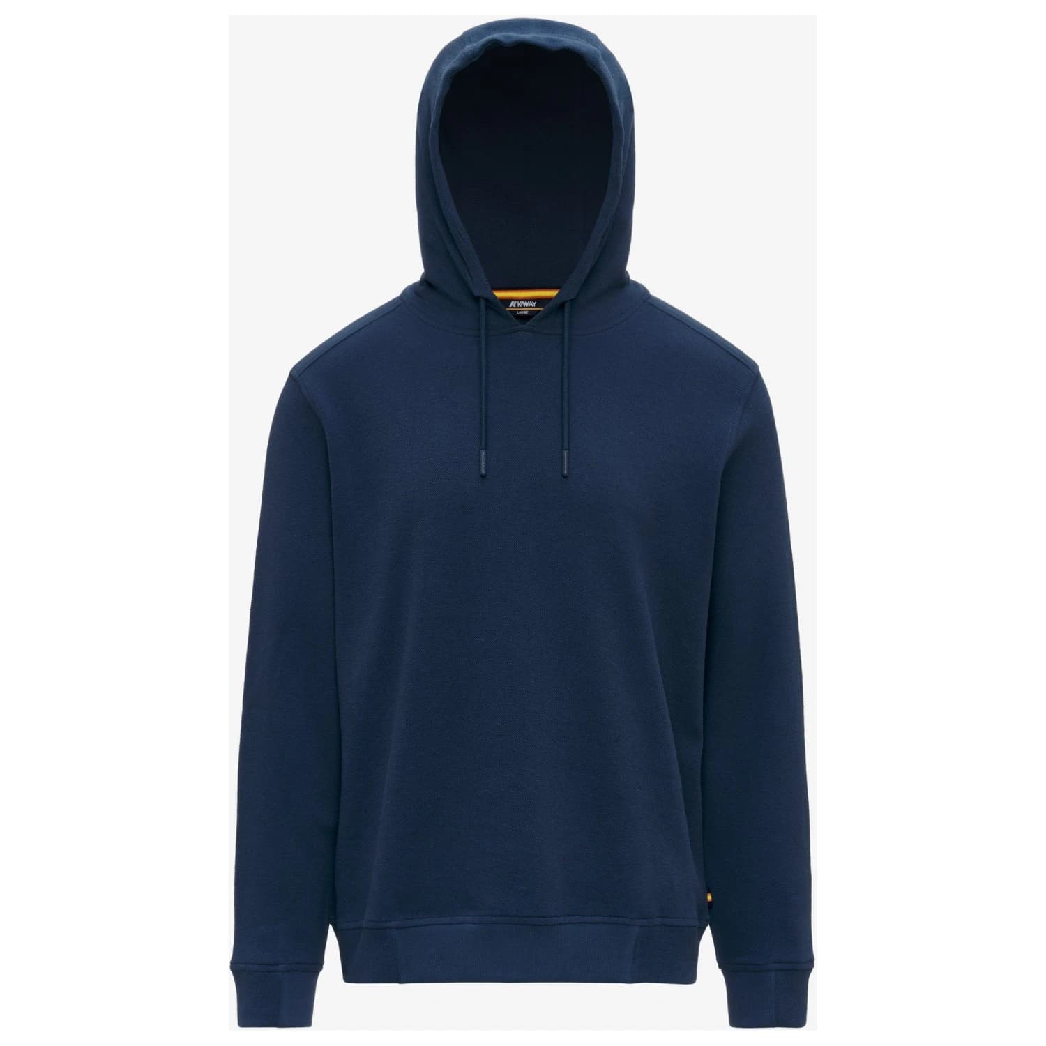 Мъжки суичър K-Way Lorly Linen Blend Hoodie - Blue Insignia