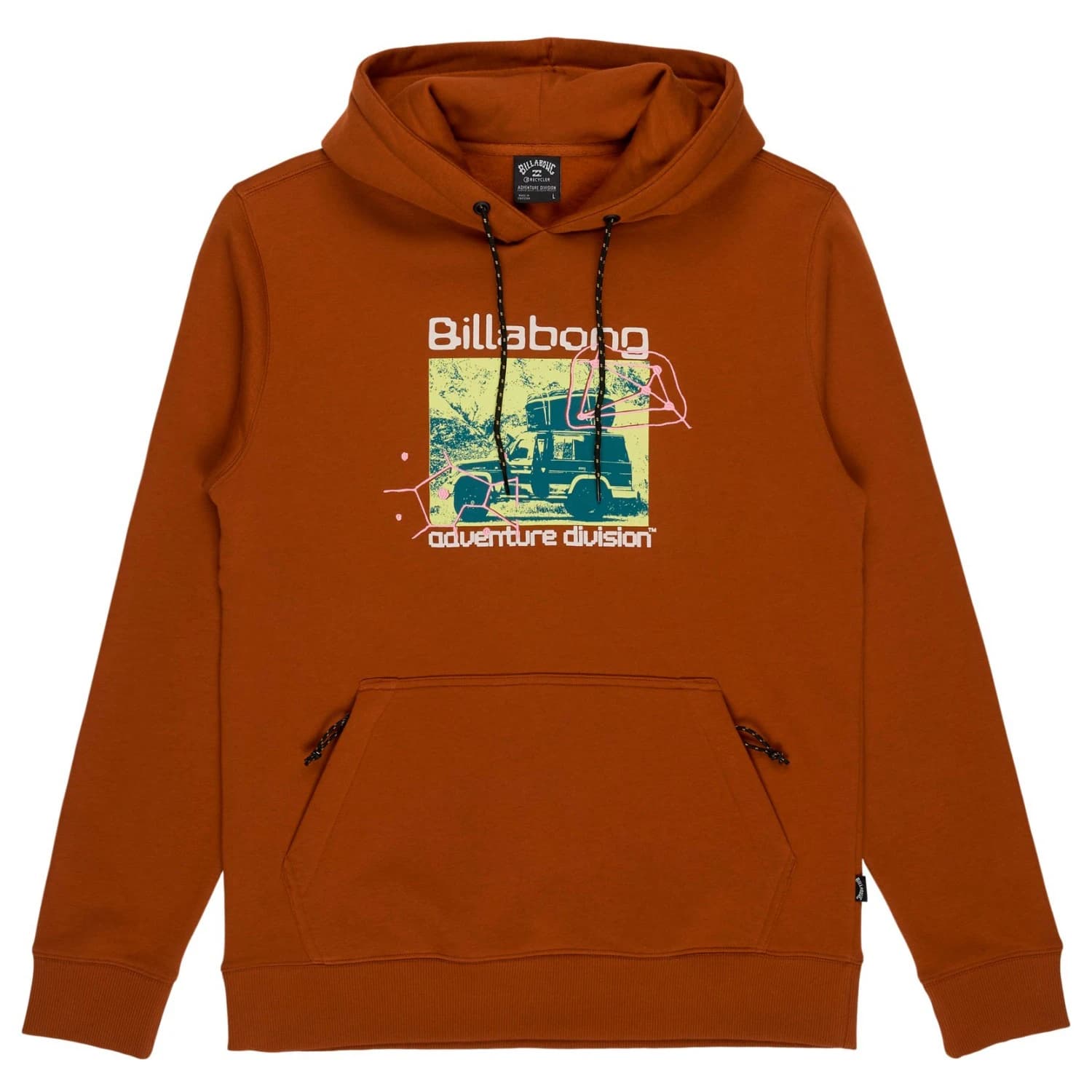 Мъжки суичър Billabong Compass Pullover Hoodie - Caramel Cafe