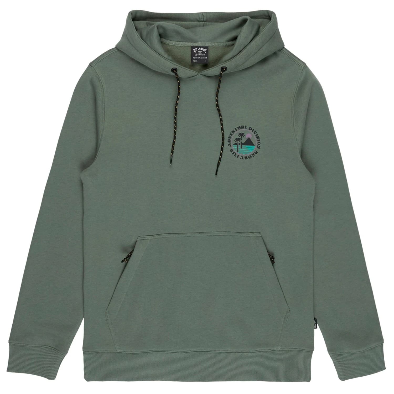 Мъжки суичър Billabong Compass Pullover Hoodie - Jade Grey