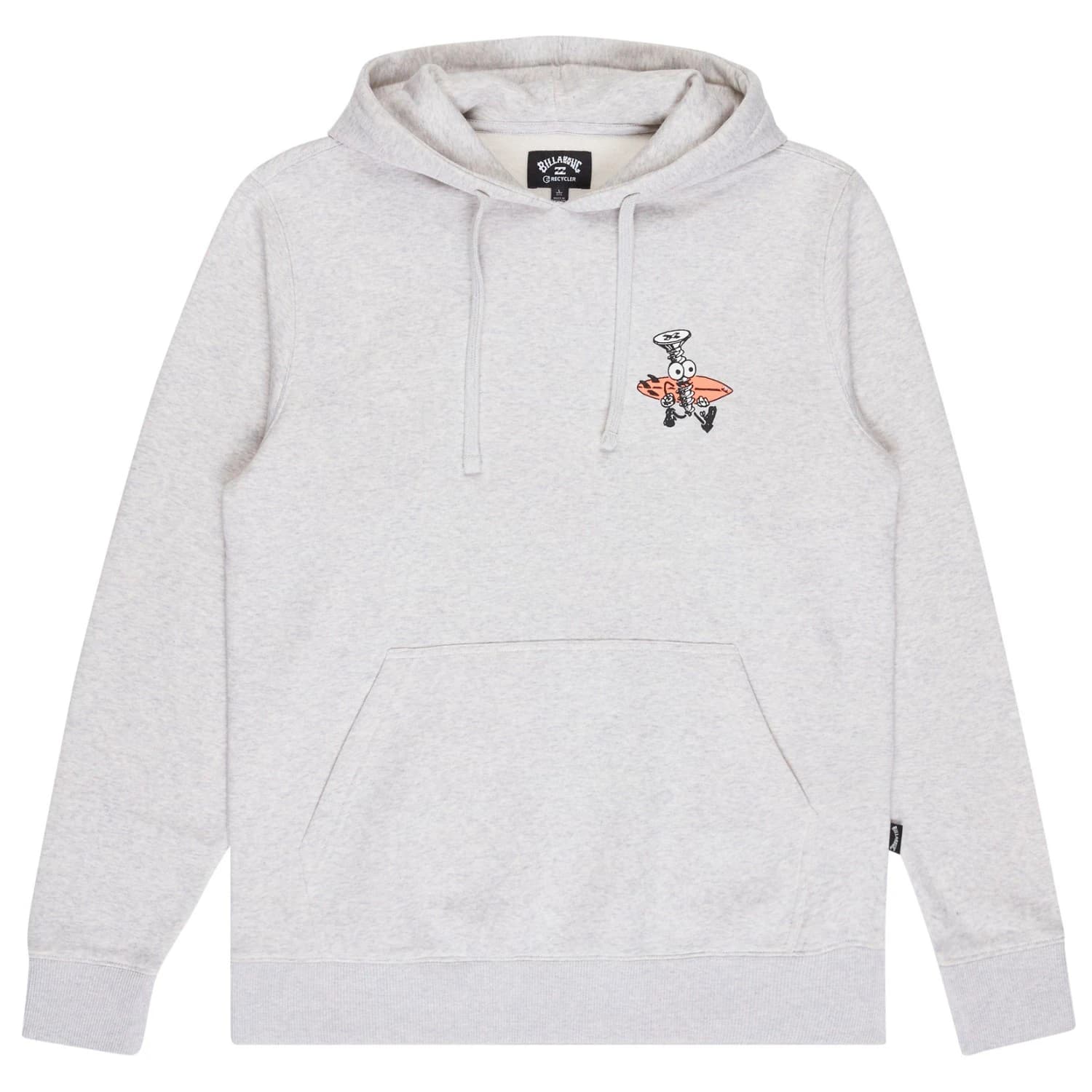 Мъжки суичър Billabong Foundation Pullover Hoodie - Light Grey Heather