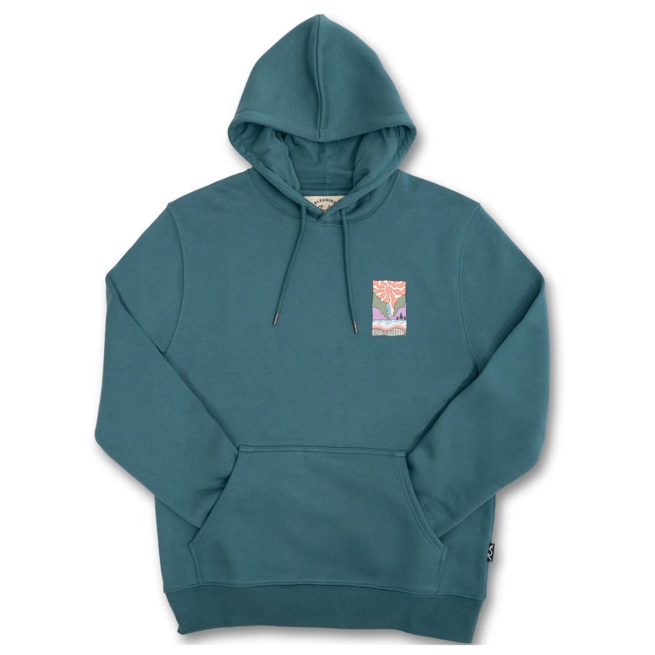 Суичър Bleubird Canyon Hood Hoodie - Marine
