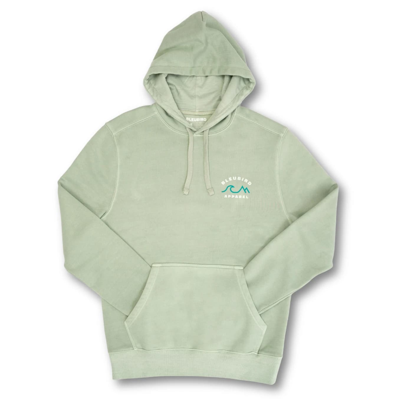 Суичър Bleubird Horizon Hood Hoodie - Sage