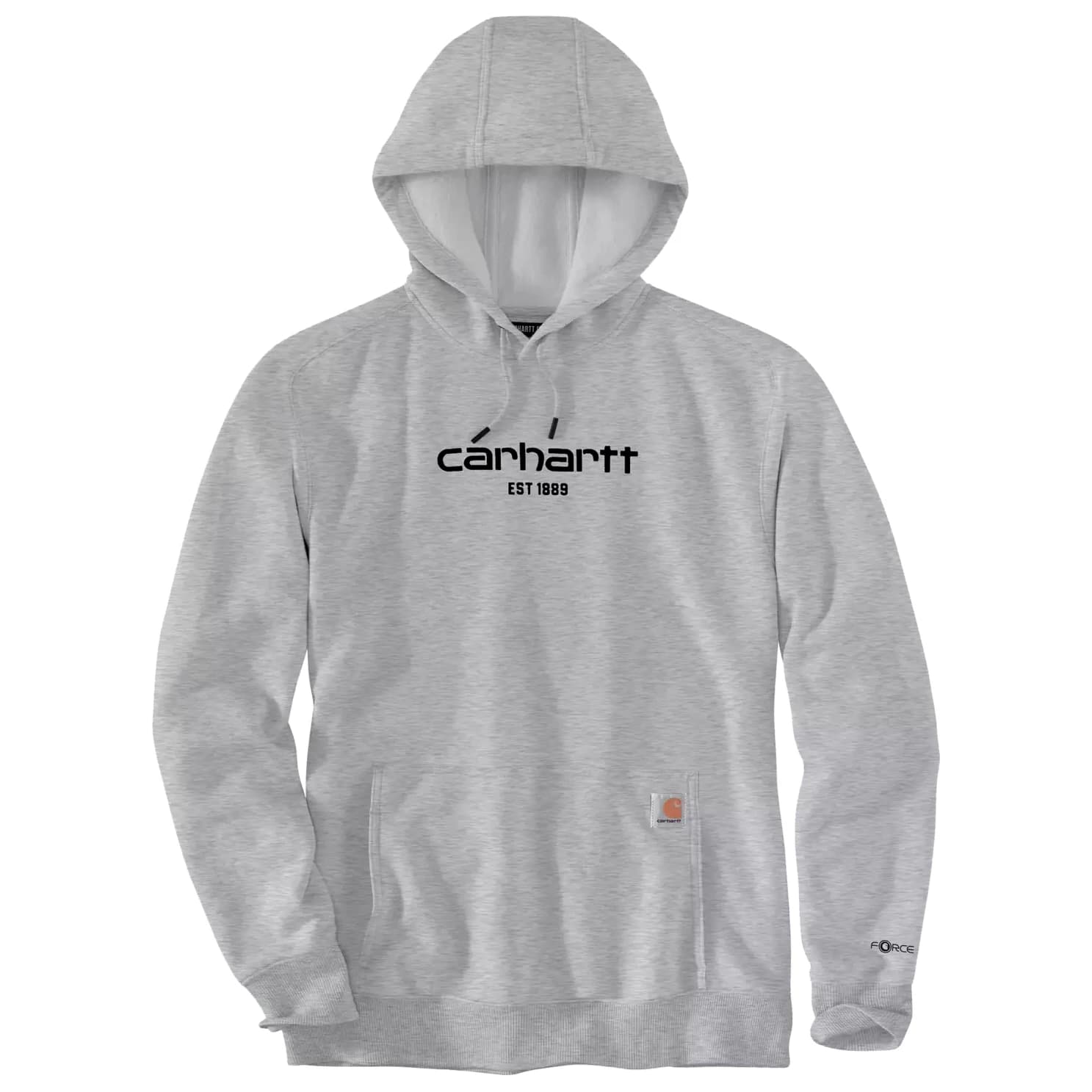 Мъжки суичър Carhartt Force Graphic Sweatshirt Hoodie - Asphalt Heather