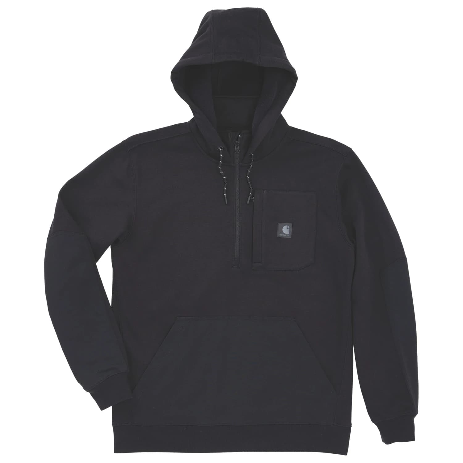 Мъжки суичър Carhartt Steel Bridgeport Sweatshirt Hoodie - Black