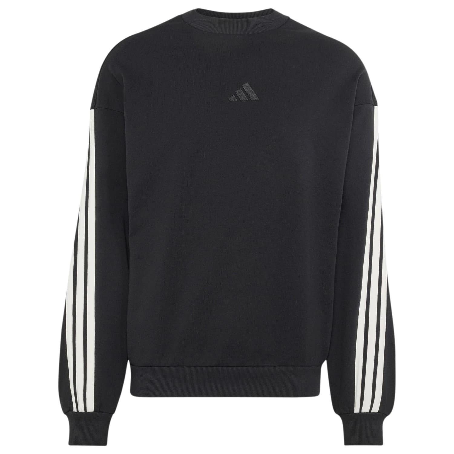 Мъжки пуловер adidas Adidas Kit 3-Stripes Sweatshirt Jumper - Black / Off White