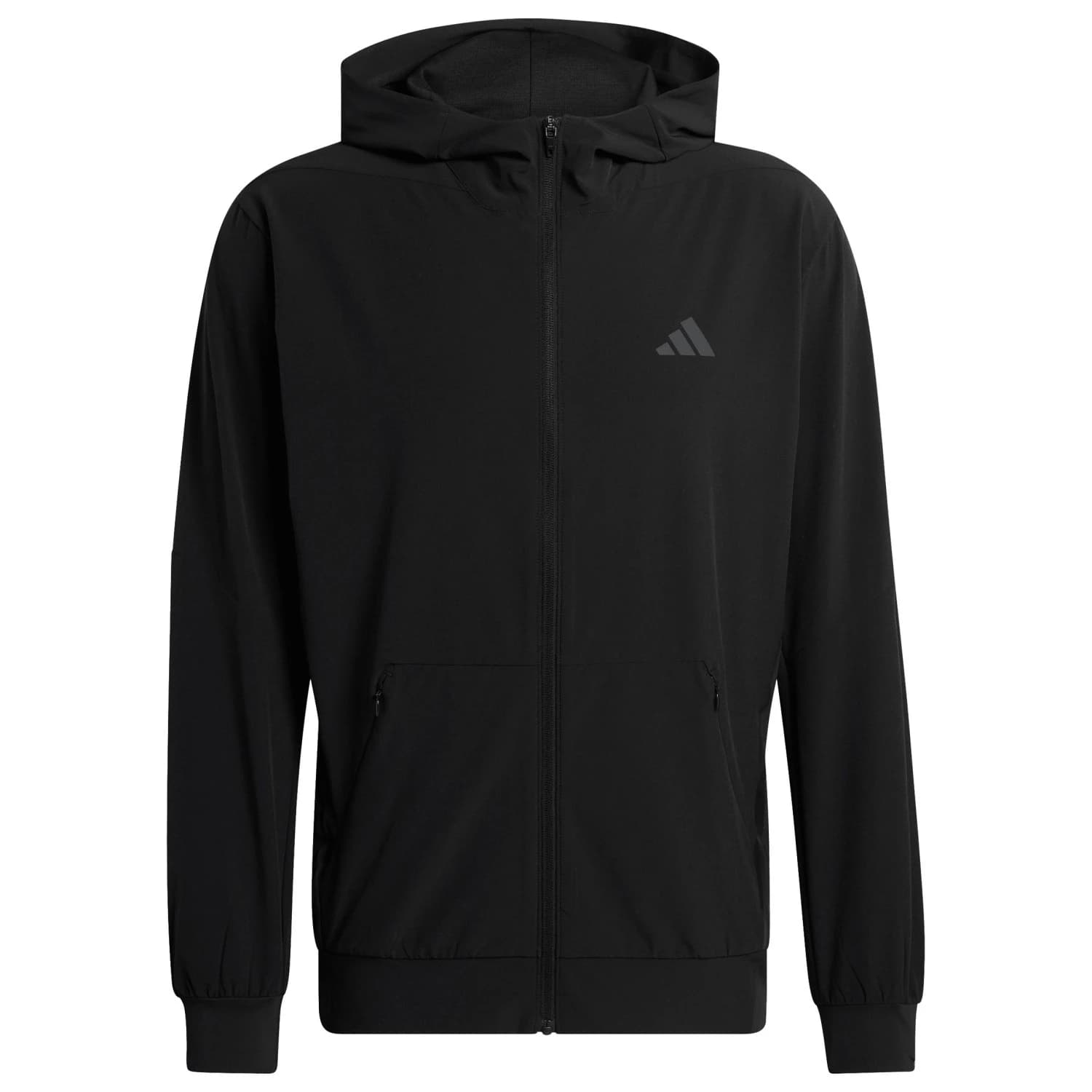 Мъжки суичър adidas D4T Workout Full-Zip Hoodie - Black