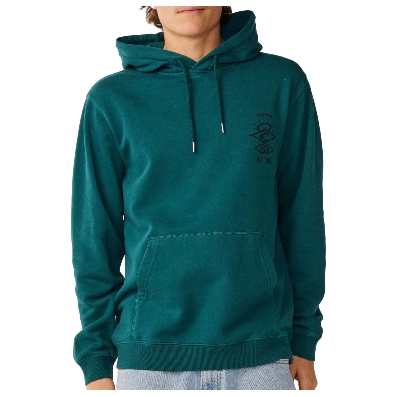 Мъжки суичър Rip Curl Search Icon Hood Fleece jacket - Blue Green