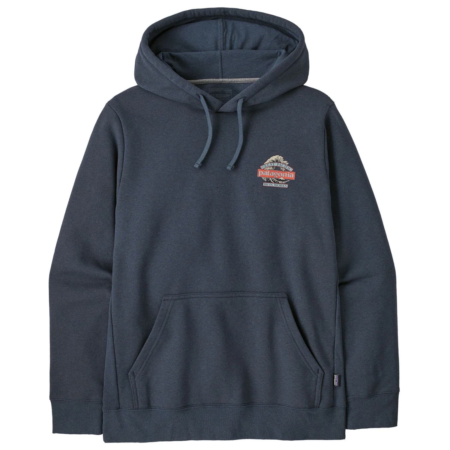 Мъжки суичър Patagonia Great Waves Uprisal Hoody Hoodie - Summit Blue