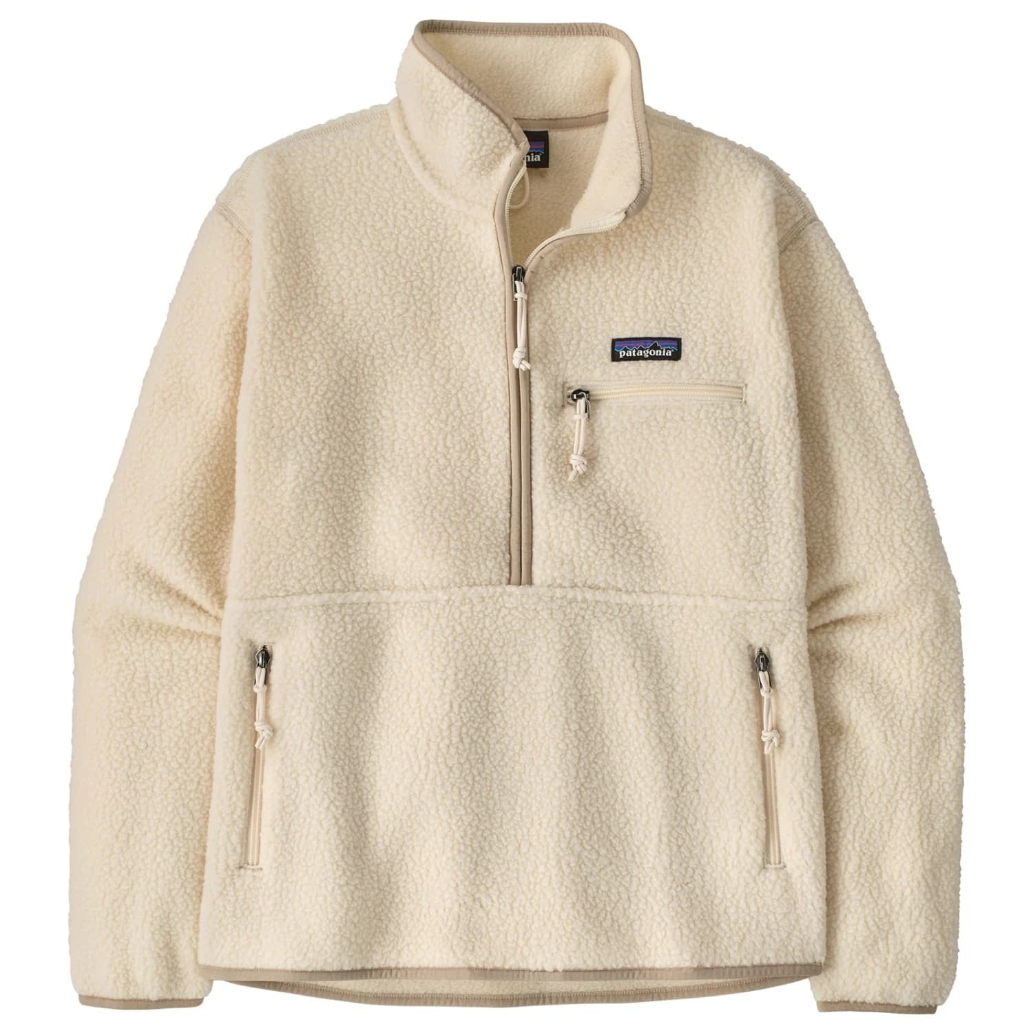 Дамски суичър Patagonia Women's Retro Pile Marsupial Fleece jumper - Natural